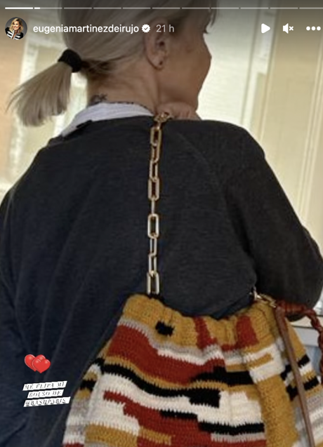 Imagen - Eugenia Martínez de Irujo con bolso de Ba&sh.
