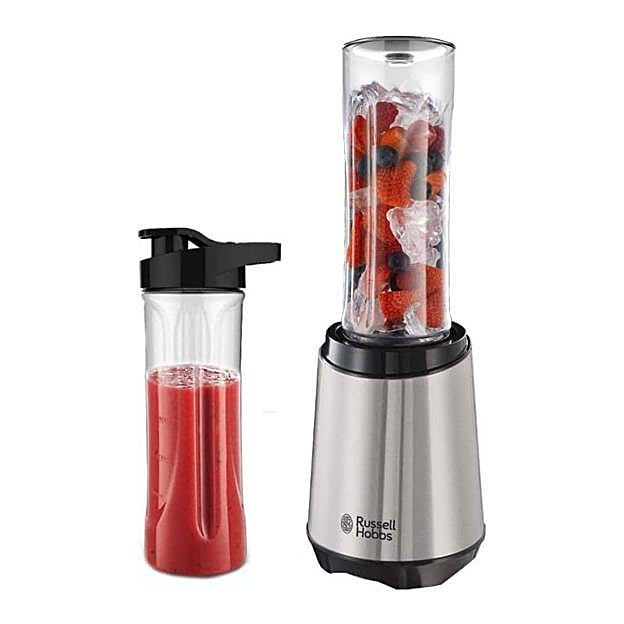 Russell Hobbs Batidora de Vaso Individual Mix & Go.
