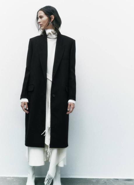 Imagen - Abrigo masculino color negro