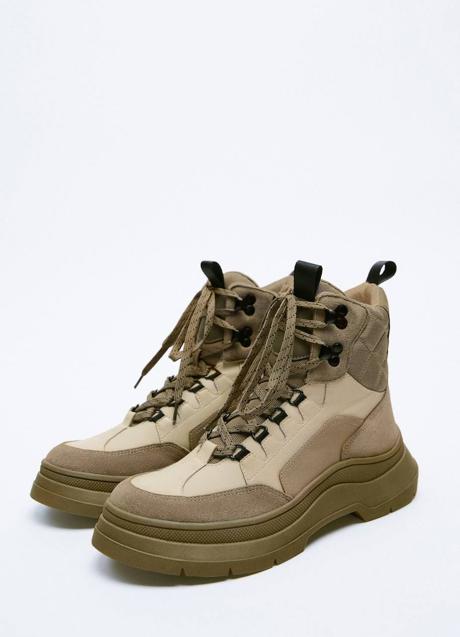 Imagen - Botas de montaña en materiales combinados