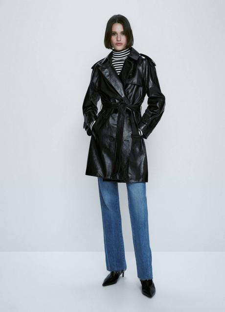 Imagen - Trench efecto piel