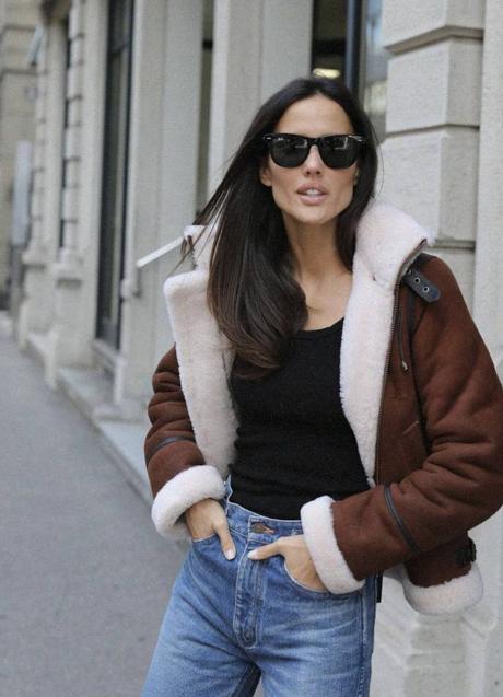 Imagen - Alex Rivière con una pelliza de Bigardini. 