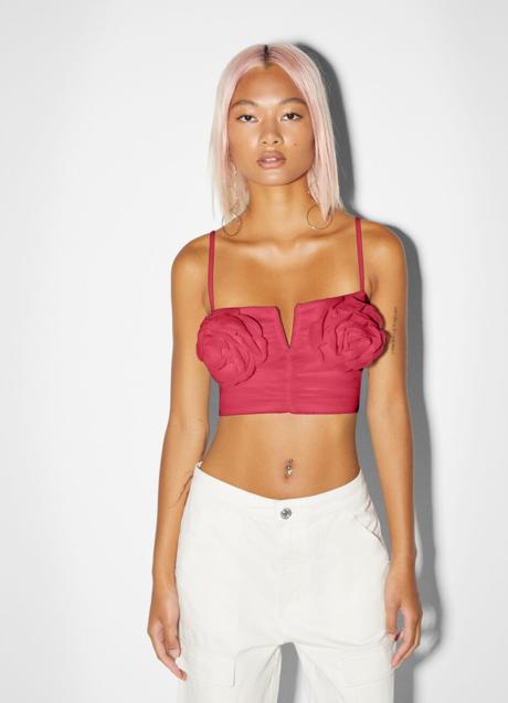 Imagen - Top chifón de Bershka, 25,99€.