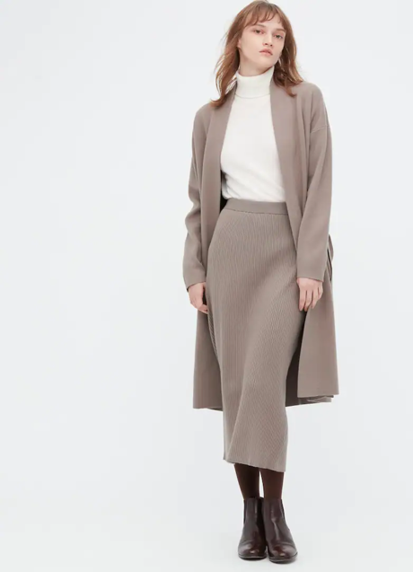 Imagen - Falda larga de hilo de Uniqlo, 39,90€.