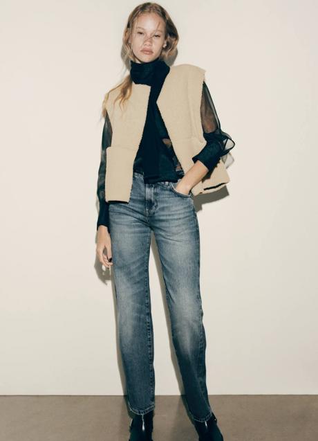 Imagen - Chaleco efecto borreguillo