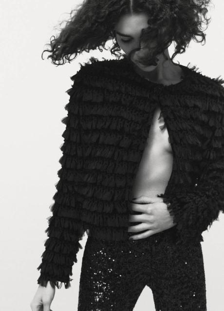 Imagen - Chaqueta con adorno de volantes de tul