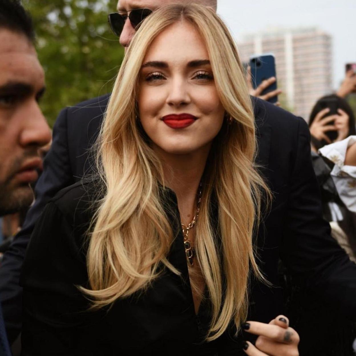 La influencer Chiara Ferragni.