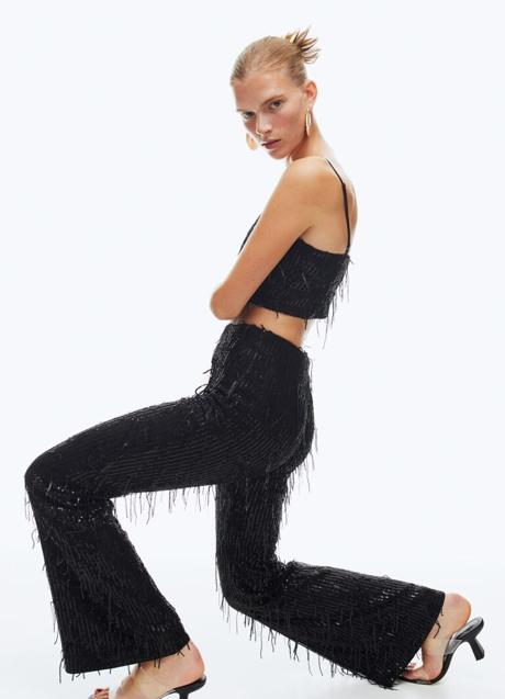 Imagen - Pantalón de lentejuelas de H&M, 39,99€.