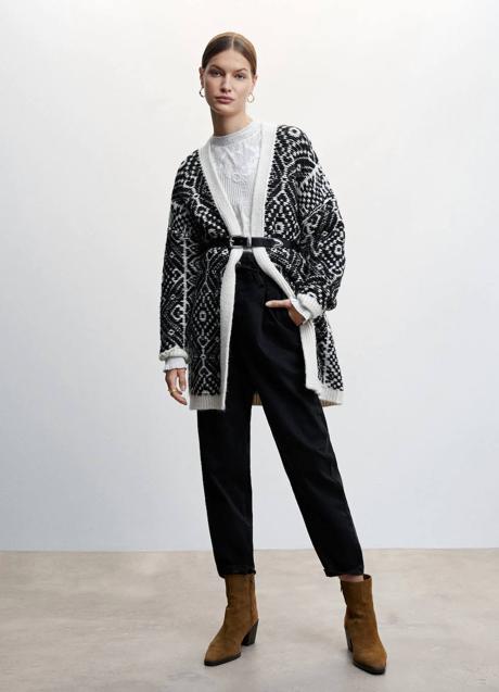 Imagen - Cárdigan con estampado étnico