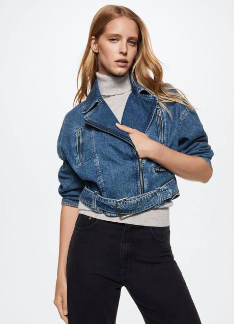 Imagen - Chaqueta biker en tejido denim