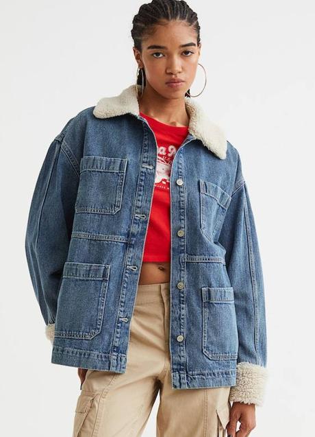 Imagen - Cazadora vaquera con detalles de borreguillo