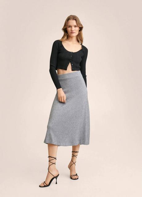 Imagen - Falda midi de punto
