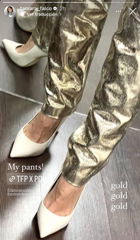 Imagen - Pantalón de Pedro del Hierro./ @TAMARA_FALCO