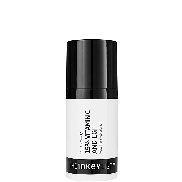 The INKEY List- 15% Vitamin C and EGF Serum.