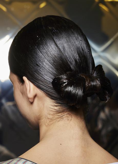 Imagen - Moño bajo recogido. Foto: Imaxtree.