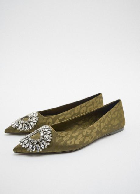 Imagen - Bailarina estampadas de Zara, 49,95€.