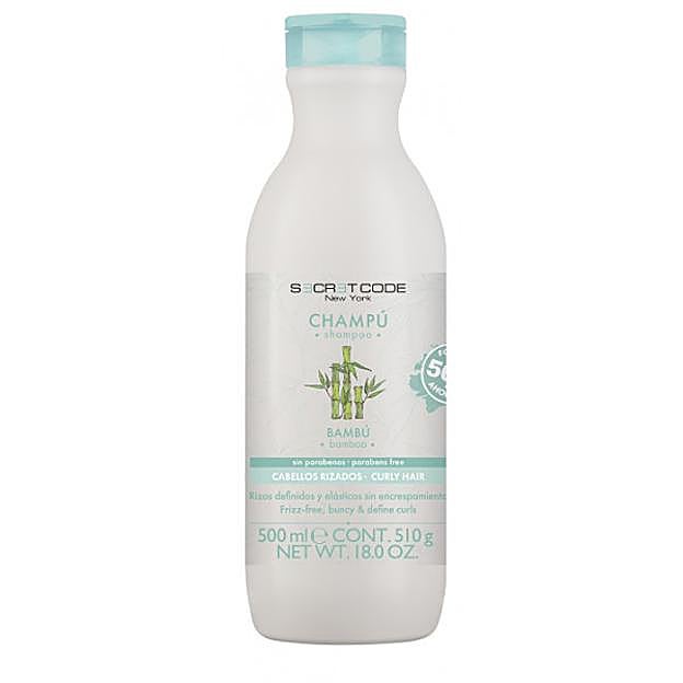 Champú para pelo rizado de Secret Code.