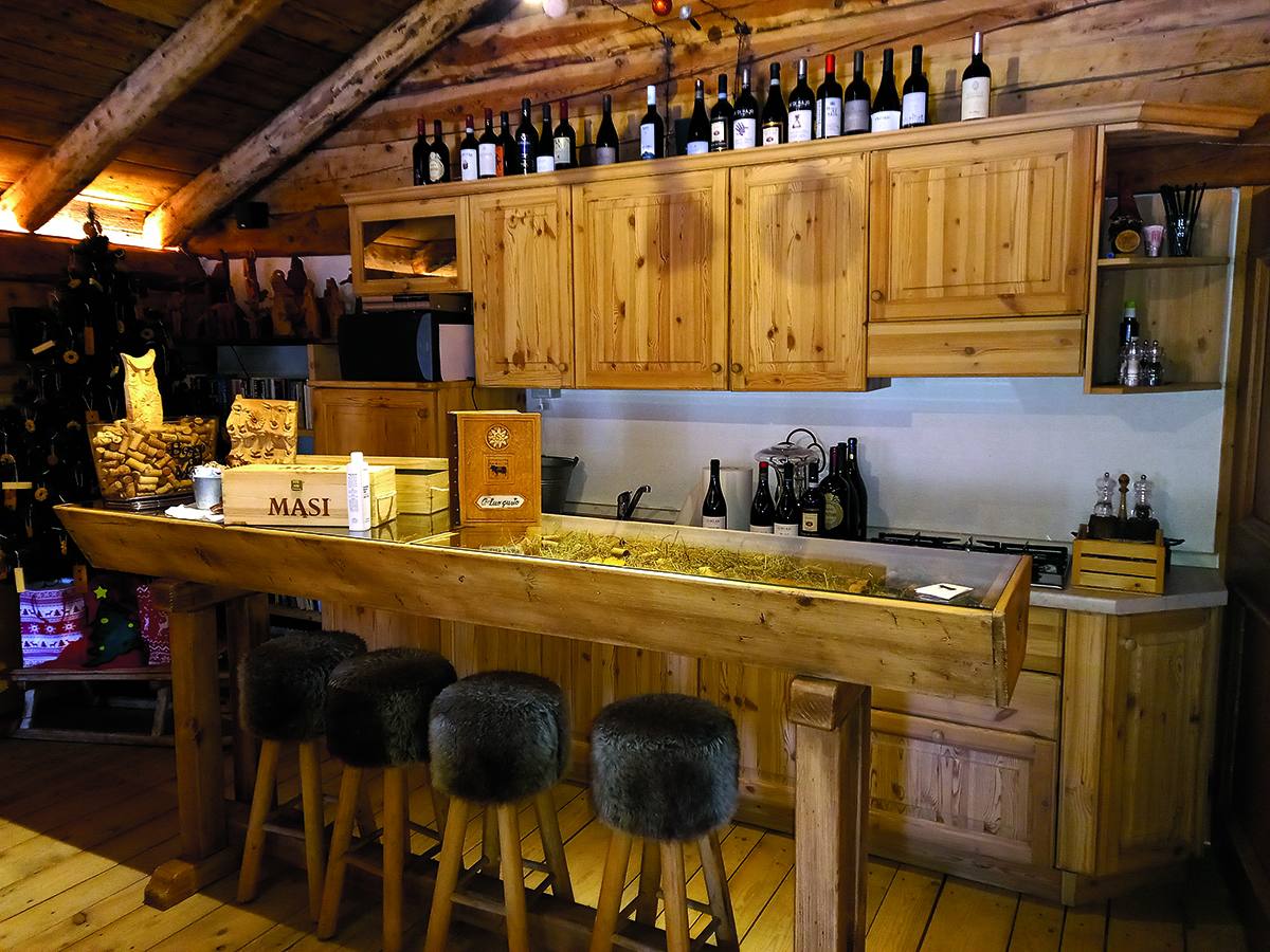 Refugio Rin Bianco, con las especialidades del chef Qinz Andreas, en la ruta de las tres cimas del Lavadero.