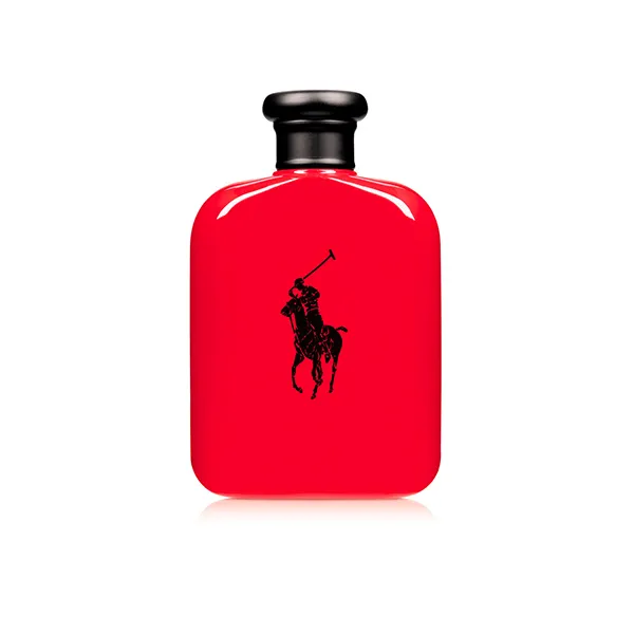 Polo Red de Ralph Lauren es una explosión de seducción creada como un cóctel de tres ingredientes: el pomelo rojo que aporta frescura y energía, el azafrán que añade seducción y las maderas rojas que garantizan profundidad y elegancia a este verdadero tributo a la adrenalina. El diseño del frasco se inspira en la exquisita colección de coches de Ralph Lauren, desde las elegantes sinuosidades a la audacia y poder de su intenso color rojo. Precio 75ml: 37,95 euros.