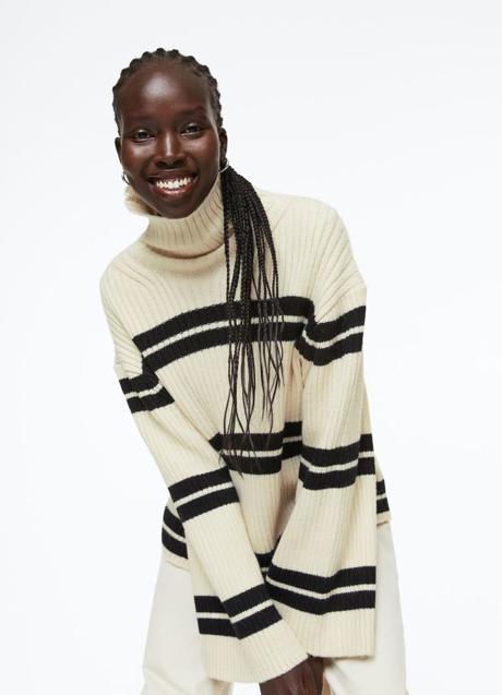 Imagen - Jersey oversize con cuello perkins, 34,99€