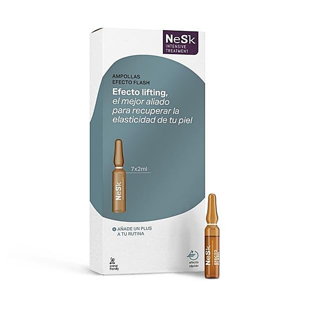 Las ampollas de NeSk, disponibles en Clarel.