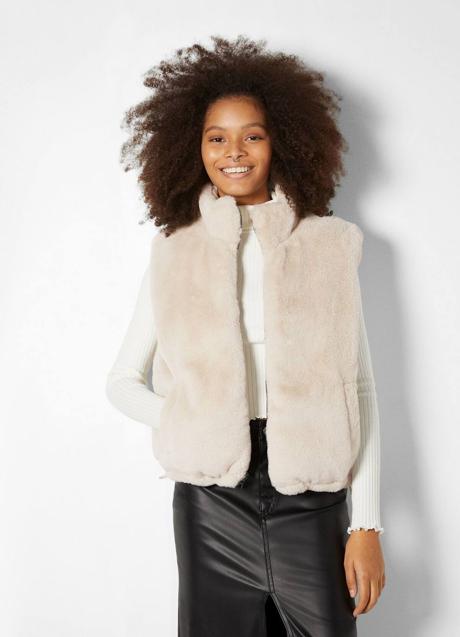 Imagen - Chaleco acolchado efecto pelo