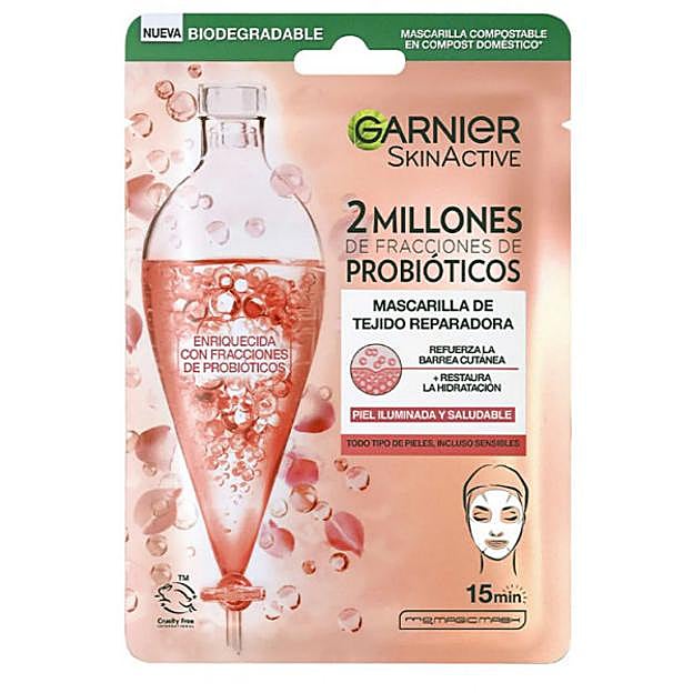 La mascarilla de Garnier.