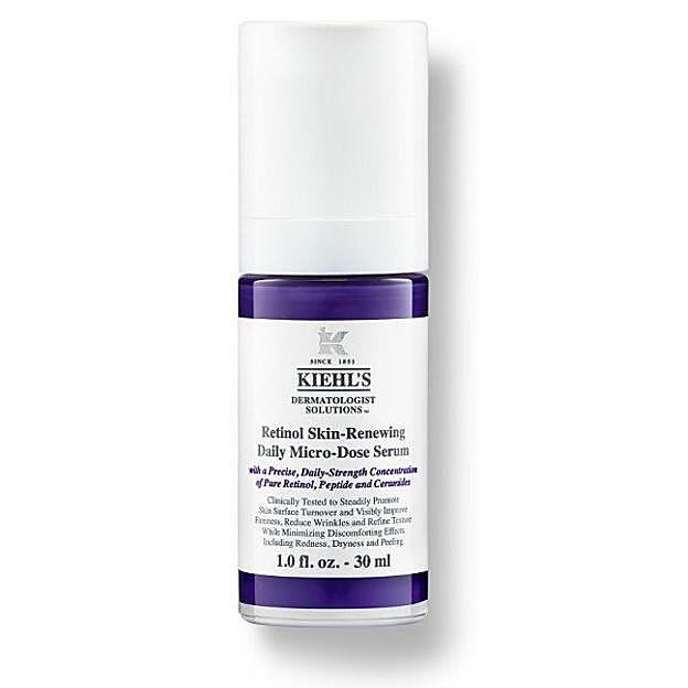 Micro-Dose Anti-Aging Retinol Serum with Ceramides and Peptide Serum Antiedad de Kiehl's.