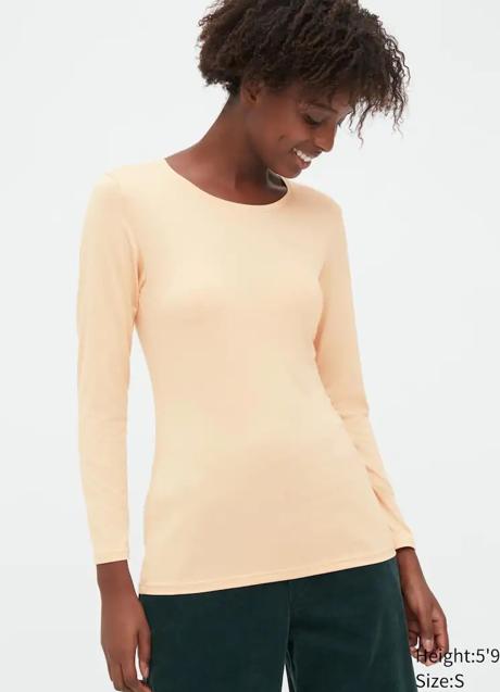 Imagen - Camiseta térmica Uniqlo. Foto: Uniqlo.