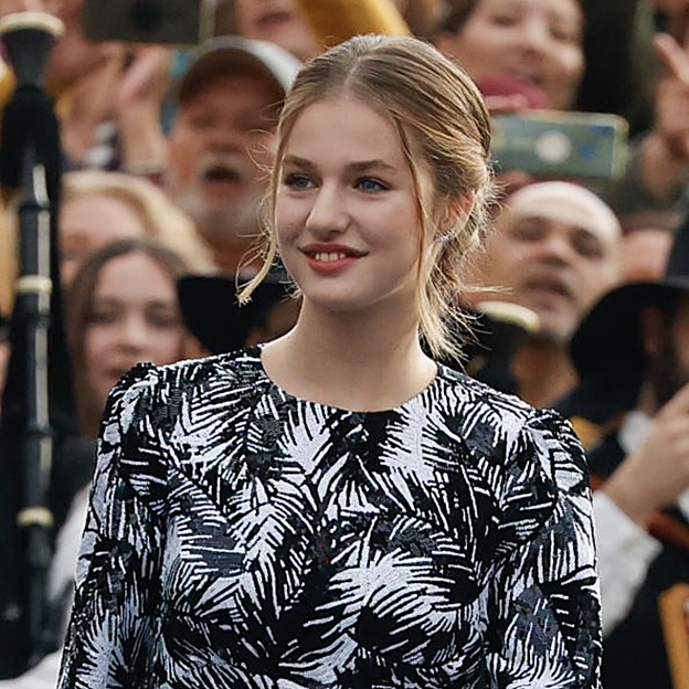 La princesa Leonor, radiante durante la última edición de la gala de entrega de los Premios Princesa de Asturias. 