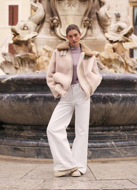 Imagen - Vaqueros wide leg en blanco