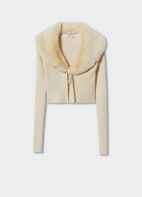 Imagen - Cárdigan desmontable Camille x Mango, 49,99€.