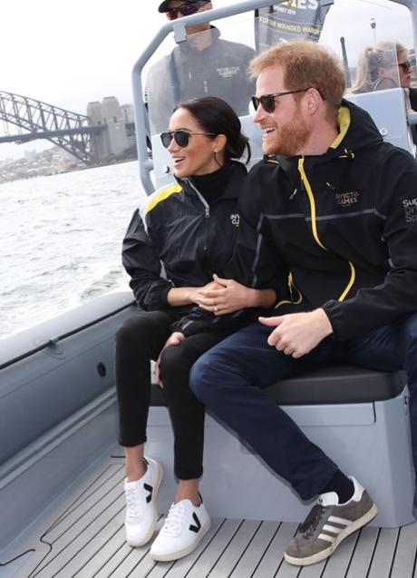 Imagen - Meghan Markle con zapatillas deportivas Veja. Foto: @princeandprincessofwales
