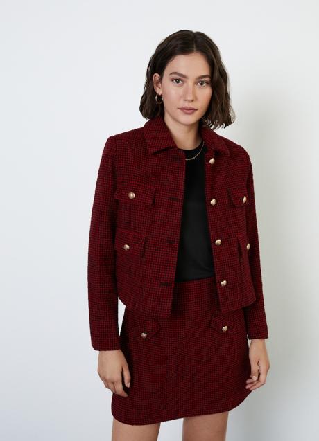 Imagen - Chaqueta corta de tweed de Tintoretto, 62,99€ (antes 89,99€).