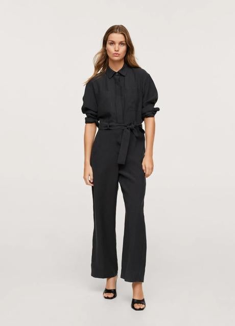 Imagen - Mono negro de Mango Outlet. Foto: Mango Outlet.