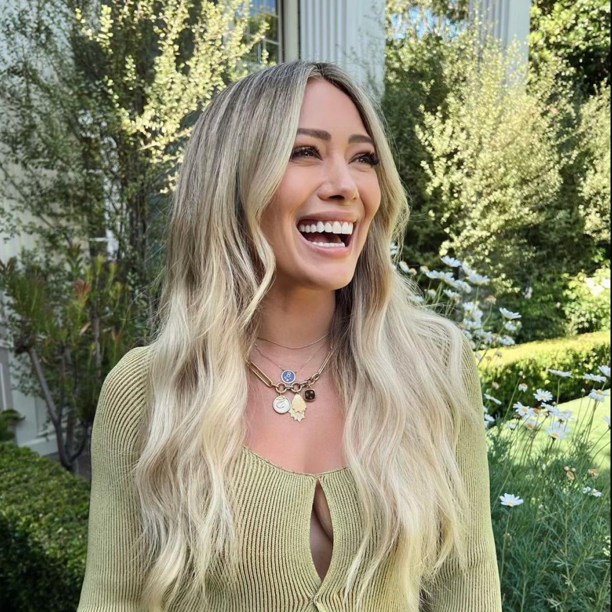 La cantante Hilary Duff.