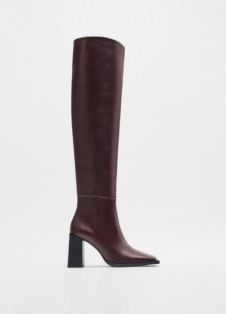Imagen - Botas altas XL de Zara, 41,99€.