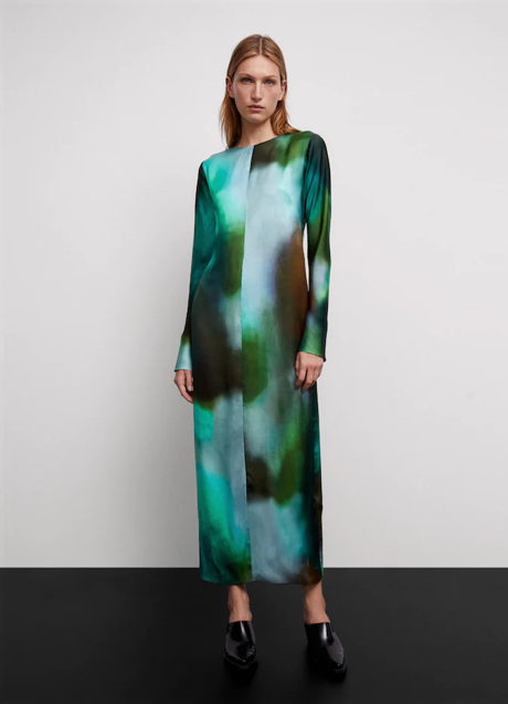 Imagen - Vestido estampado de Massimo Dutti, 59,95€ (antes 99,95€).