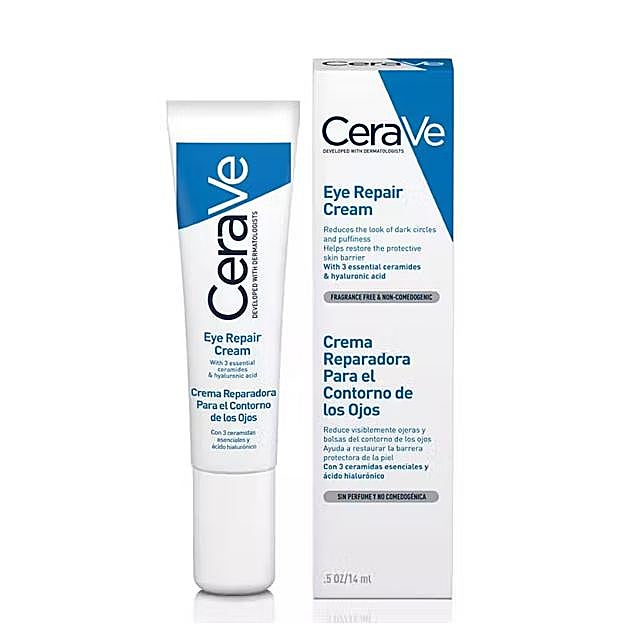 Crema Reparadora para el Contorno de ojos de CeraVe.