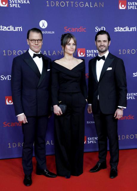 Imagen - Daniel Westlling, Sofía de Suecia y su marido Carlos Felipe (de izquierda a derecha). Foto: Gtres.
