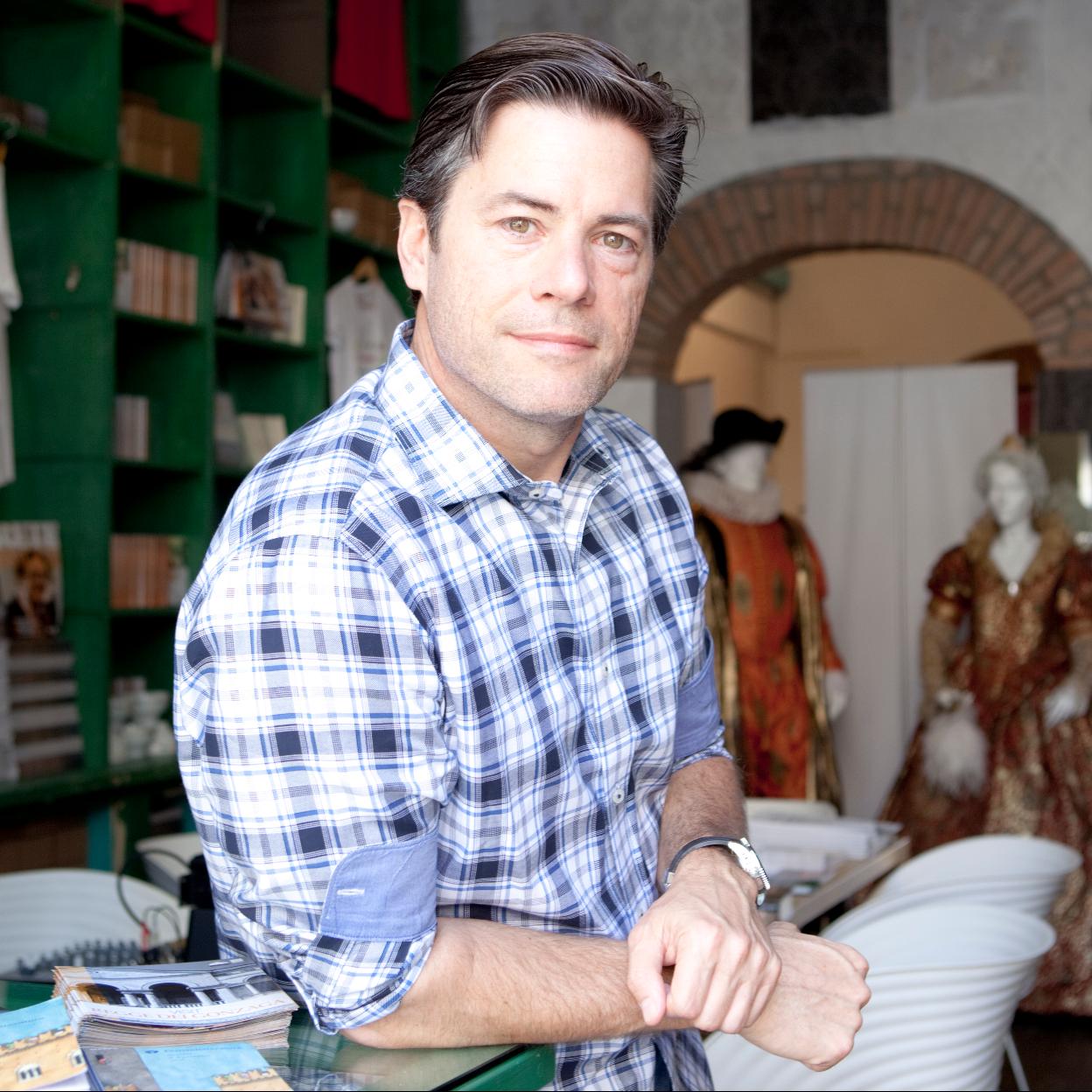 J. R. Moehringer en Turín en 2013. 