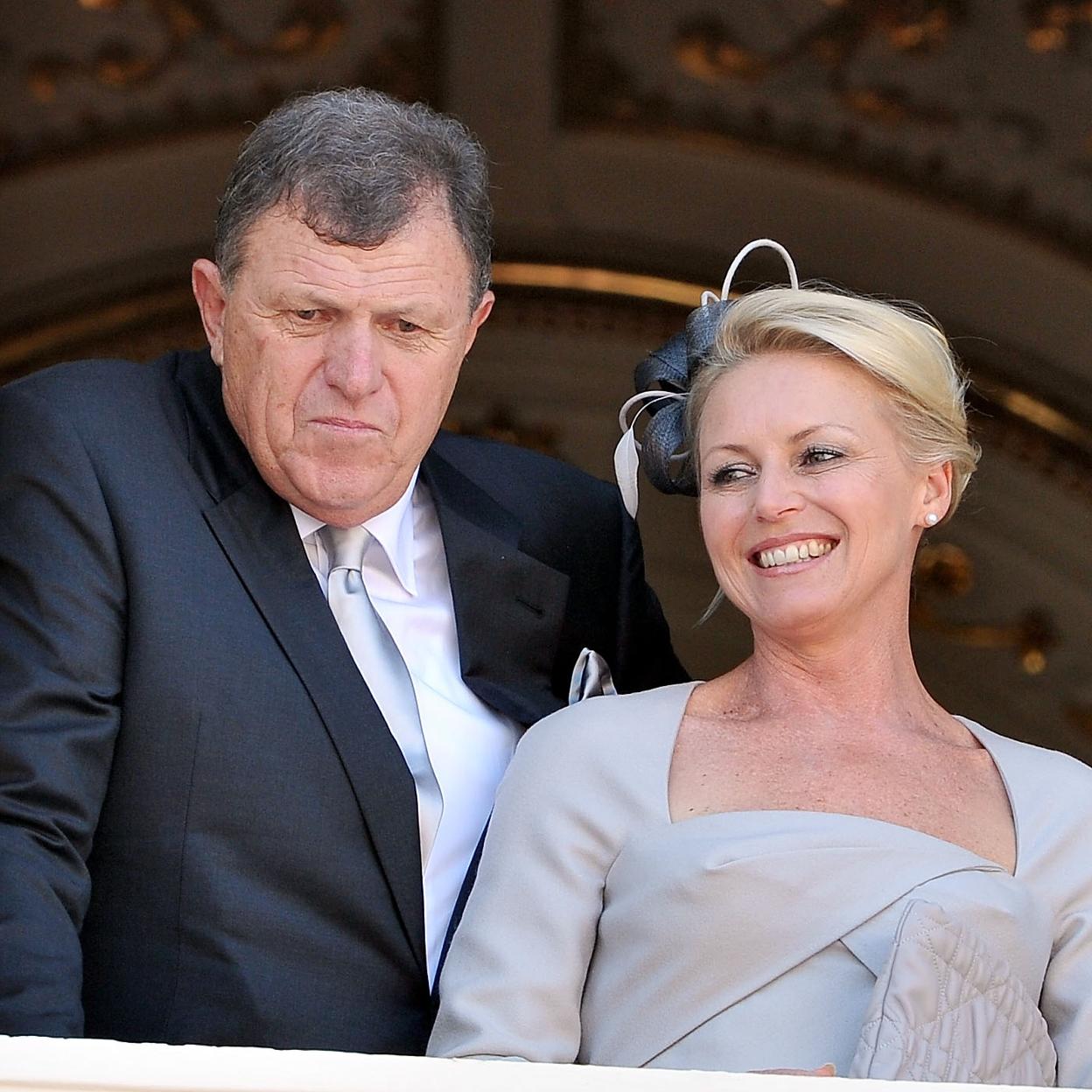 Michael y Lynette Wittstock, los padres de Charlène de Mónaco.