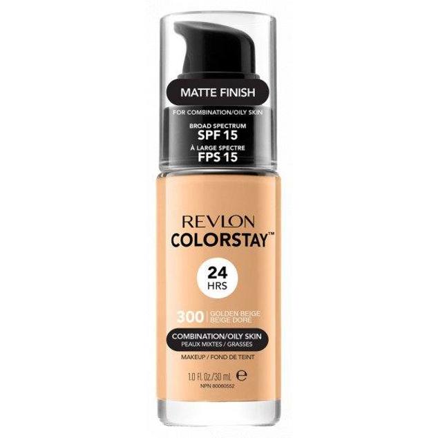 Colorstay 24HRS de Revlon es una base de maquillaje con acabado mate que alisa poros, arrugas y mantiene una apariencia fresca y perfeccionada durante 24 horas, ocultando todos los problemas del rostro sin dejar un efecto máscara.