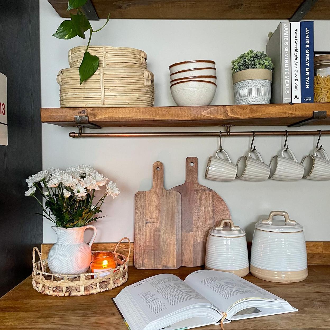 Cocina decorada con objetos de Primark Home