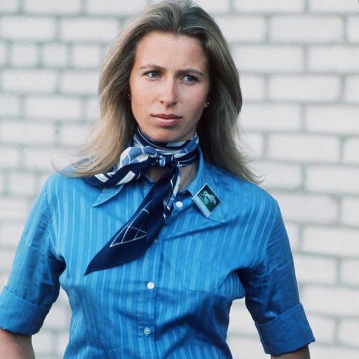 La princesa Ana de Inglaterra en 1973.