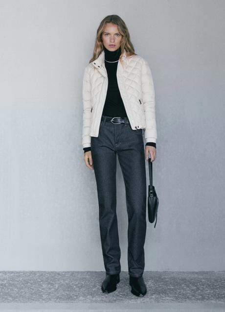 Imagen - Anorak acolchado con relleno de plumón y plumas de Massimo Dutti. Foto: Massimo Dutti.