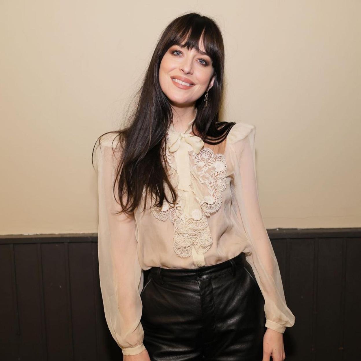 La actriz Dakota Johnson.