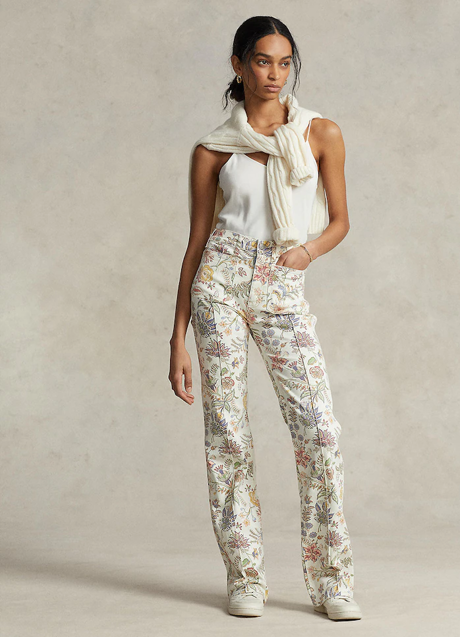 Imagen - Pantalones estampados tipo flare de Ralph Lauren, 118€ (antes 295€).