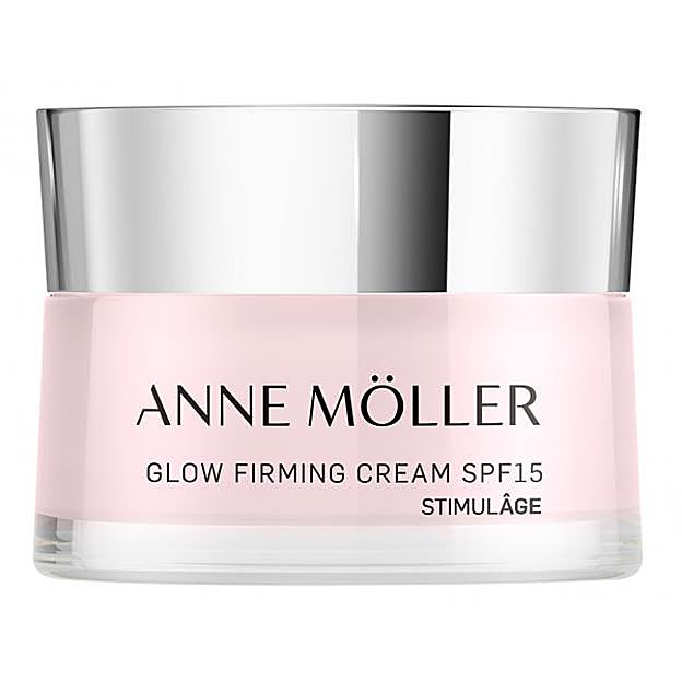 Stimulâge Glow Firming Crema de día Iluminadora Reafirmante SPF15 de Anne Moller.