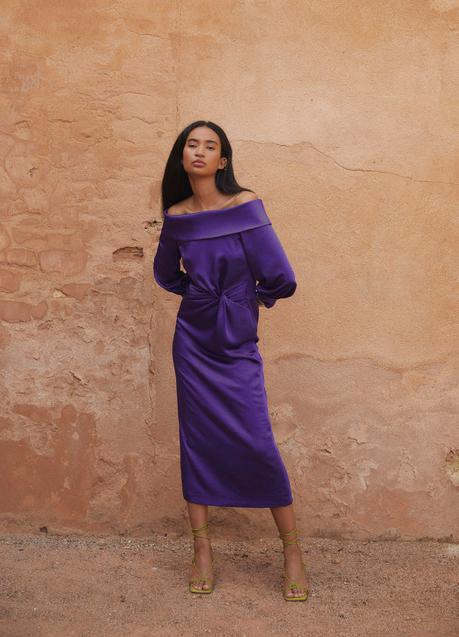 Imagen - Vestido morado de Vanderwilde. Foto: Vanderwilde.
